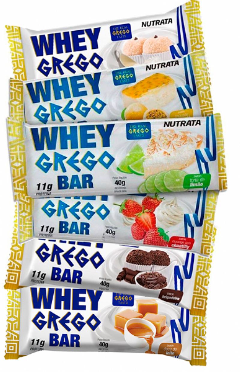 Barra Whey Grego 40Gr
